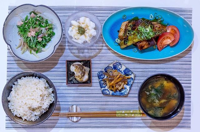 本日の社員食堂 #ブリの煮付け