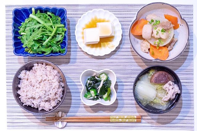 本日の社員食堂 #健康食