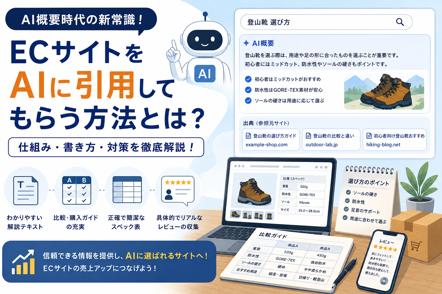 Google検索「AI概要」とは？基本の仕組みとECサイトで応用するコンテンツの書き方
